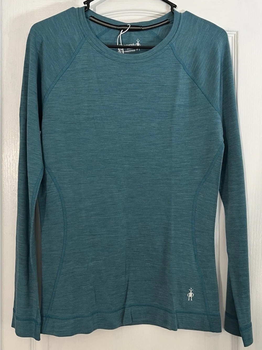 Smartwool Womens Merino Wool Base Layer Top M Thermal Long Sleeve NWT